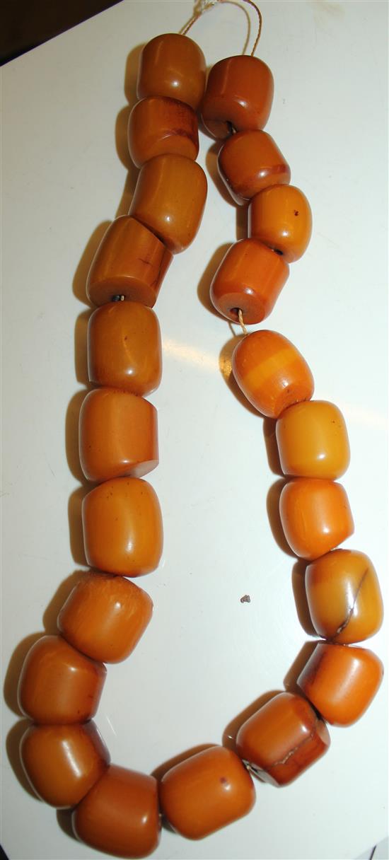 Amber necklace